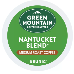 Green Mountain Coffee, Nantucket Blend Coffee, Medium Roast, 96 Pods pack