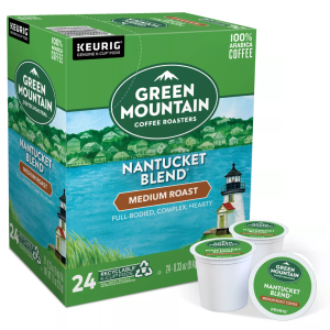 Green Mountain Coffee, Nantucket Blend Coffee, Medium Roast, 96 Pods pack