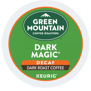 Green Mountain Coffee, Dark Magic Decaf, K-Cup Pods, Dark Roast, 96 Count