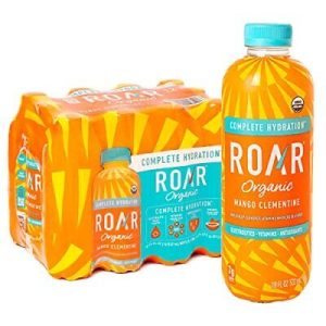 Roar Beverages Mango Clementine Organic, 18 Fl Oz (Pack of 12)