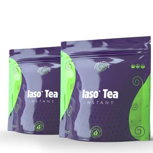 TLC IASO TEA INSTANTANE 28 STICKS POUR 1 MOIS DE CURE DIURETIQUE DETOXIFIE DRAINE PERTE DE POIDS 100% PLANTES